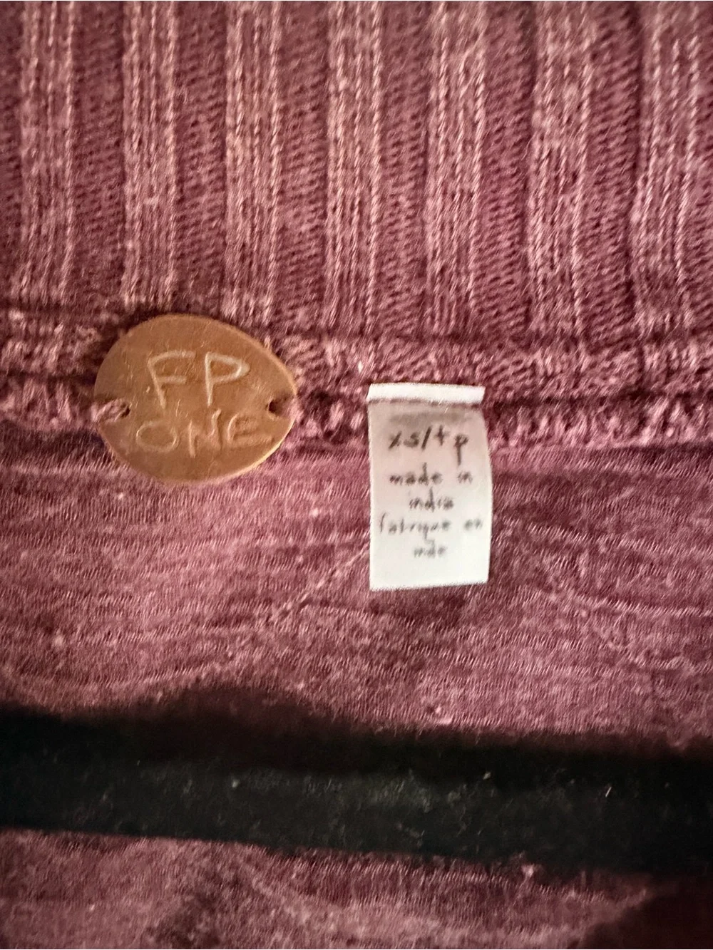Free People soft quilted